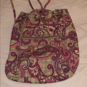 Vintage Vera Bradley Drawstring Backpack